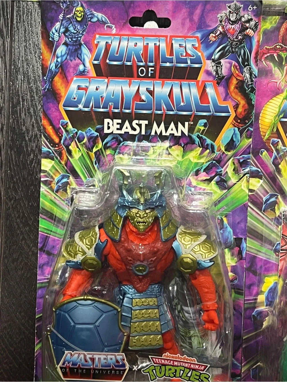 Mattel Turtles Of Grayskull Beast Man Masters of the Universe MOTU Origin